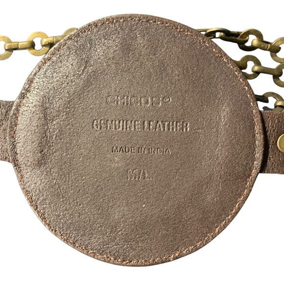 CHICO'S Boho Statement Belt – Size M/L - Picture 8 of 8